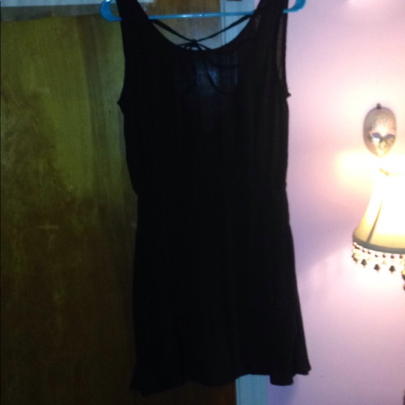 Black coverup dress - Picture 1 of 4